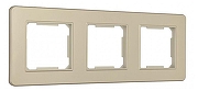Рамка на 3 поста Arte Milano am-502.16 502.16-3.shampan цвет Бежевый