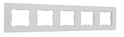 Рамка на 5 постов Arte Milano am-502.16 502.16-5.white цвет Белый