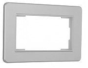 Рамка для двойной розетки Arte Milano am-502.16 502.16-double.silver цвет Серебро