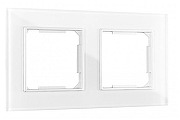 Рамка на 2 поста Arte Milano am-503.02 503.02-2.white цвет Белый