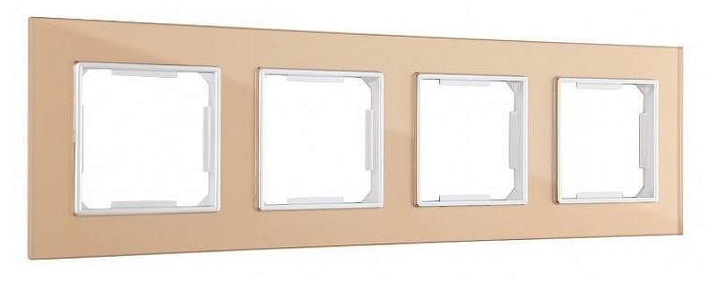 Рамка на 4 поста Arte Milano am-503.02 503.02-4.shampan 