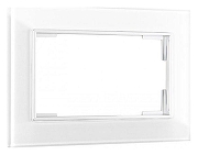 Рамка для двойной розетки Arte Milano am-503.02 503.02-double.white цвет Белый