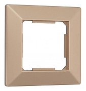 Рамка на 1 пост Arte Milano am-503.03 503.03-1.shampan цвет Бежевый