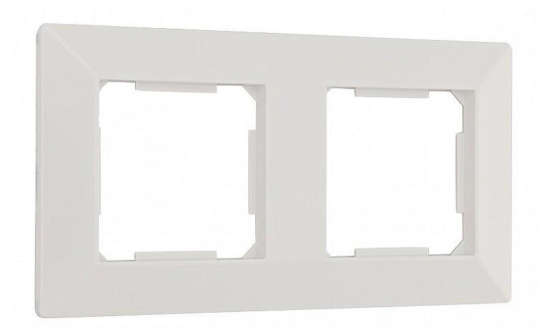 Рамка на 2 поста Arte Milano am-503.03 503.03-2.white 