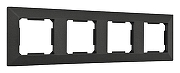 Рамка на 4 поста Arte Milano am-503.03 503.03-4.black цвет Черный