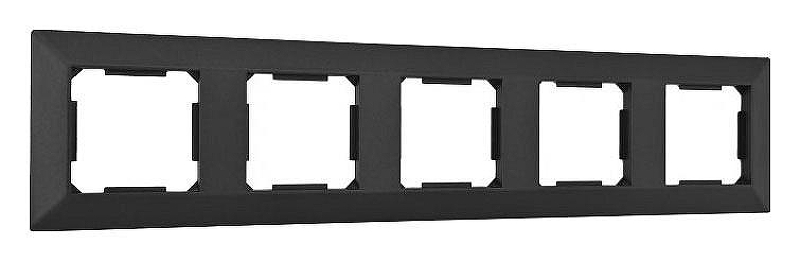 Рамка на 5 постов Arte Milano am-503.03 503.03-5.black 