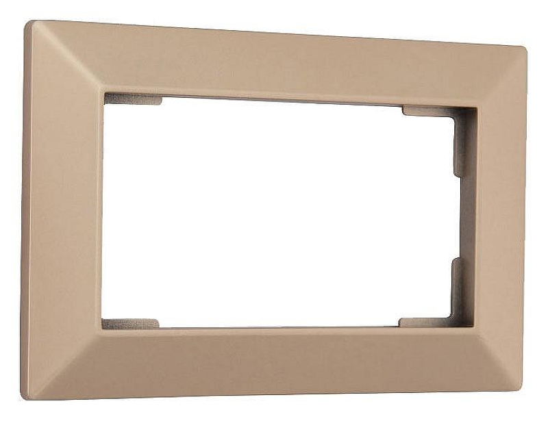 Рамка для двойной розетки Arte Milano am-503.03 503.03-double.shampan 