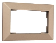 Рамка для двойной розетки Arte Milano am-503.03 503.03-double.shampan цвет Бежевый