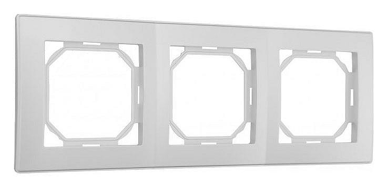 Рамка на 3 поста Arte Milano am-503.06 503.06-3.silver 