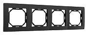 Рамка на 4 поста Arte Milano am-503.06 503.06-4.black цвет Черный