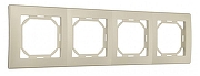 Рамка на 4 поста Arte Milano am-503.06 503.06-4.shampan цвет Бежевый