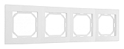 Рамка на 4 поста Arte Milano am-503.06 503.06-4.white цвет Белый