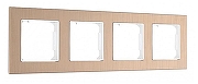 Рамка на 4 поста Arte Milano am-503.12 503.12-4.shampan цвет Бежевый