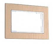 Рамка для двойной розетки Arte Milano am-503.12 503.12-double.shampan цвет Бежевый