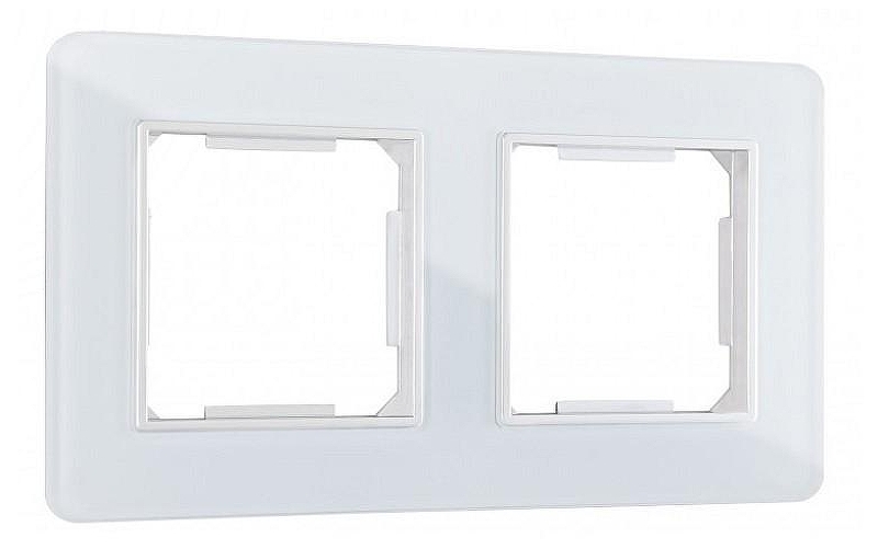 Рамка на 2 поста Arte Milano am-503.14 503.14-2.white 