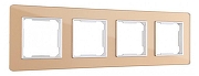 Рамка на 4 поста Arte Milano am-503.14 503.14-4.shampan цвет Бежевый