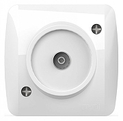 ТВ-розетка проходная Elbi Eleсtriс Alsu 7 504-000200-224 цвет Белый