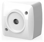 ТВ-розетка проходная Elbi Eleсtriс Alsu 7 504-000200-224 цвет Белый-1