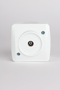ТВ-розетка проходная Elbi Eleсtriс Alsu 7 504-000200-224 цвет Белый-7