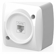 Розетка Ethernet RJ-45 Elbi Eleсtriс Alsu 7 504-000200-247 цвет Белый-1