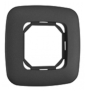 Рамка на 1 пост Arte Milano am-505.05 505.05-1.black цвет Черный