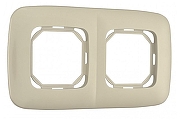 Рамка на 2 поста Arte Milano am-505.05 505.05-2.shampan цвет Бежевый