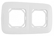 Рамка на 2 поста Arte Milano am-505.05 505.05-2.white цвет Белый