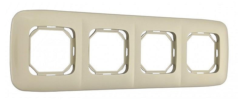 Рамка на 4 поста Arte Milano am-505.05 505.05-4.shampan 