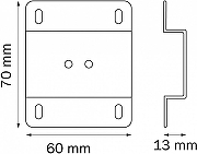 Крепление для трека Lightstar Teta 505170 цвет арматуры Черный-1