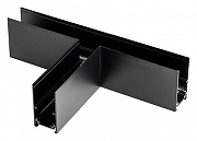 Соединитель T-образный для треков Lightstar Uno 509177 цвет арматуры Черный