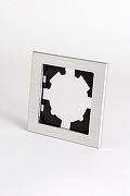Рамка на 1 пост Elbi Eleсtriс Arya 511-021000-271 цвет Серебро-4