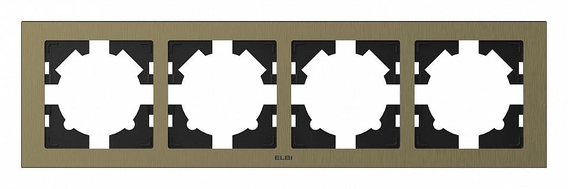Рамка на 4 поста Elbi Eleсtriс Arya 511-021100-228 