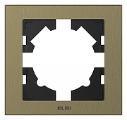 Рамка на 1 пост Elbi Eleсtriс Arya 511-021100-271 цвет Бронза