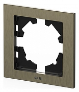 Рамка на 1 пост Elbi Eleсtriс Arya 511-021100-271 цвет Бронза-1