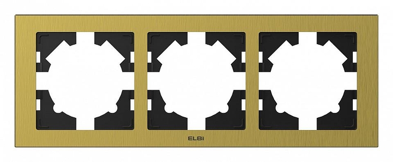Рамка на 3 поста Elbi Eleсtriс Arya 511-021200-227 