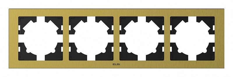 Рамка на 4 поста Elbi Eleсtriс Arya 511-021200-228 