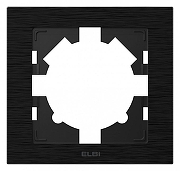 Рамка на 1 пост Elbi Eleсtriс Arya 511-021300-271 цвет Черный