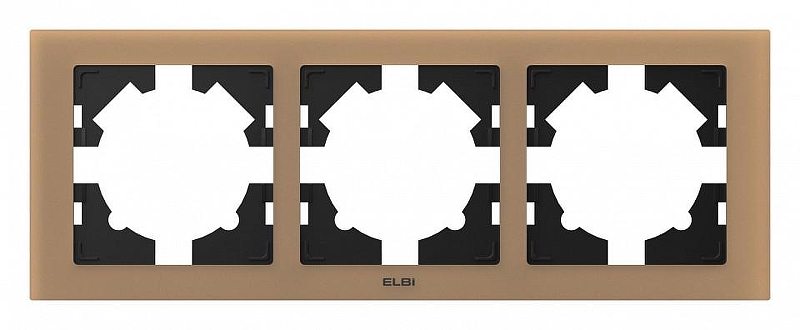 Рамка на 3 поста Elbi Eleсtriс Arya 511-025900-227 
