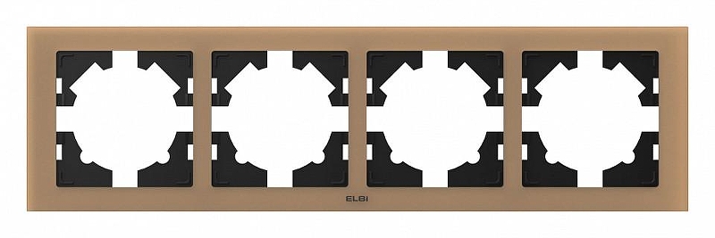 Рамка на 4 поста Elbi Eleсtriс Arya 511-025900-228 