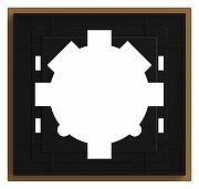 Рамка на 1 пост Elbi Eleсtriс Arya 511-025900-271 цвет Зеленый-2