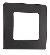 Рамка на 1 пост Arte Milano am-517.17 517.17-1.black цвет Черный