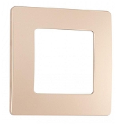 Рамка на 1 пост Arte Milano am-517.17 517.17-1.shampan цвет Бежевый