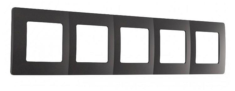 Рамка на 5 постов Arte Milano am-517.17 517.17-5.black 