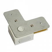 Соединитель угловой L-образный для треков встраиваемых Feron 51899 цвет арматуры Белый-3