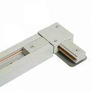 Соединитель угловой L-образный для треков встраиваемых Feron 51899 цвет арматуры Белый-5