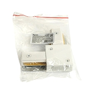 Соединитель угловой L-образный для треков встраиваемых Feron 51899 цвет арматуры Белый-7