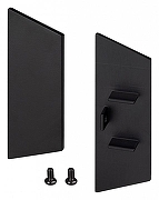 Набор заглушек для профиля Arlight WALL 52361 цвет черный