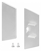 Заглушка для профиля Arlight WALL 52514 цвет серебристый