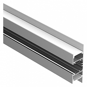Профиль накладной Arlight WALL 52513 цвет серебристый