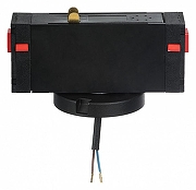 Переходник для трека Lightstar Teta 595017 цвет арматуры Черный